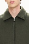 Theory Wool Blend Bomber Jacket