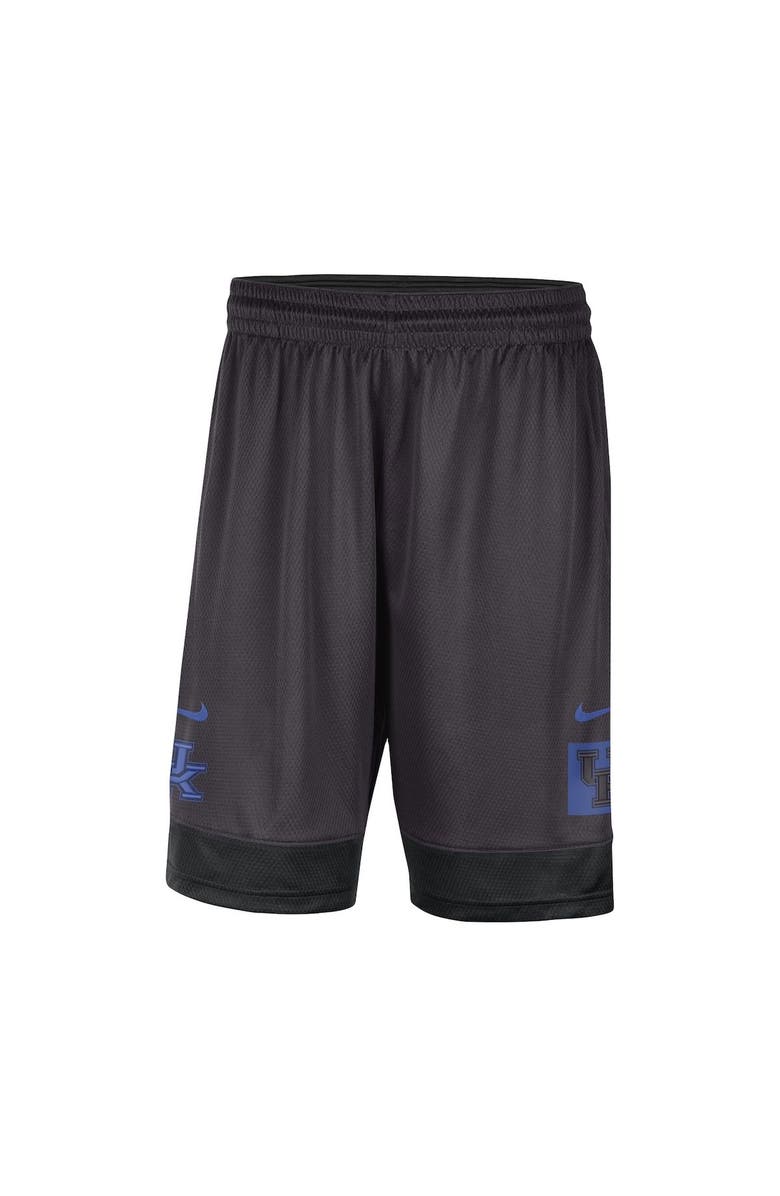 Nike Men's Nike Charcoal Kentucky Wildcats Performance Fast Break Shorts, Alternate, color, 