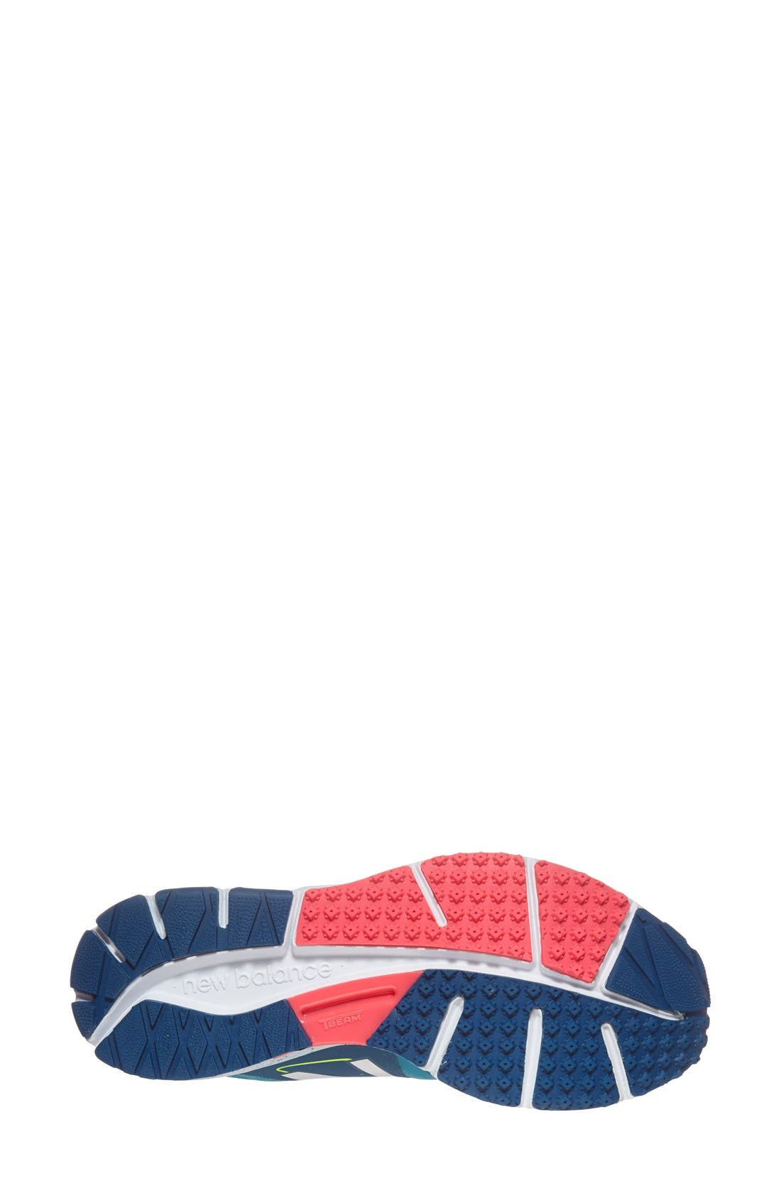 '1500' Running Shoe, Alternate, color, BLUE/ PINK