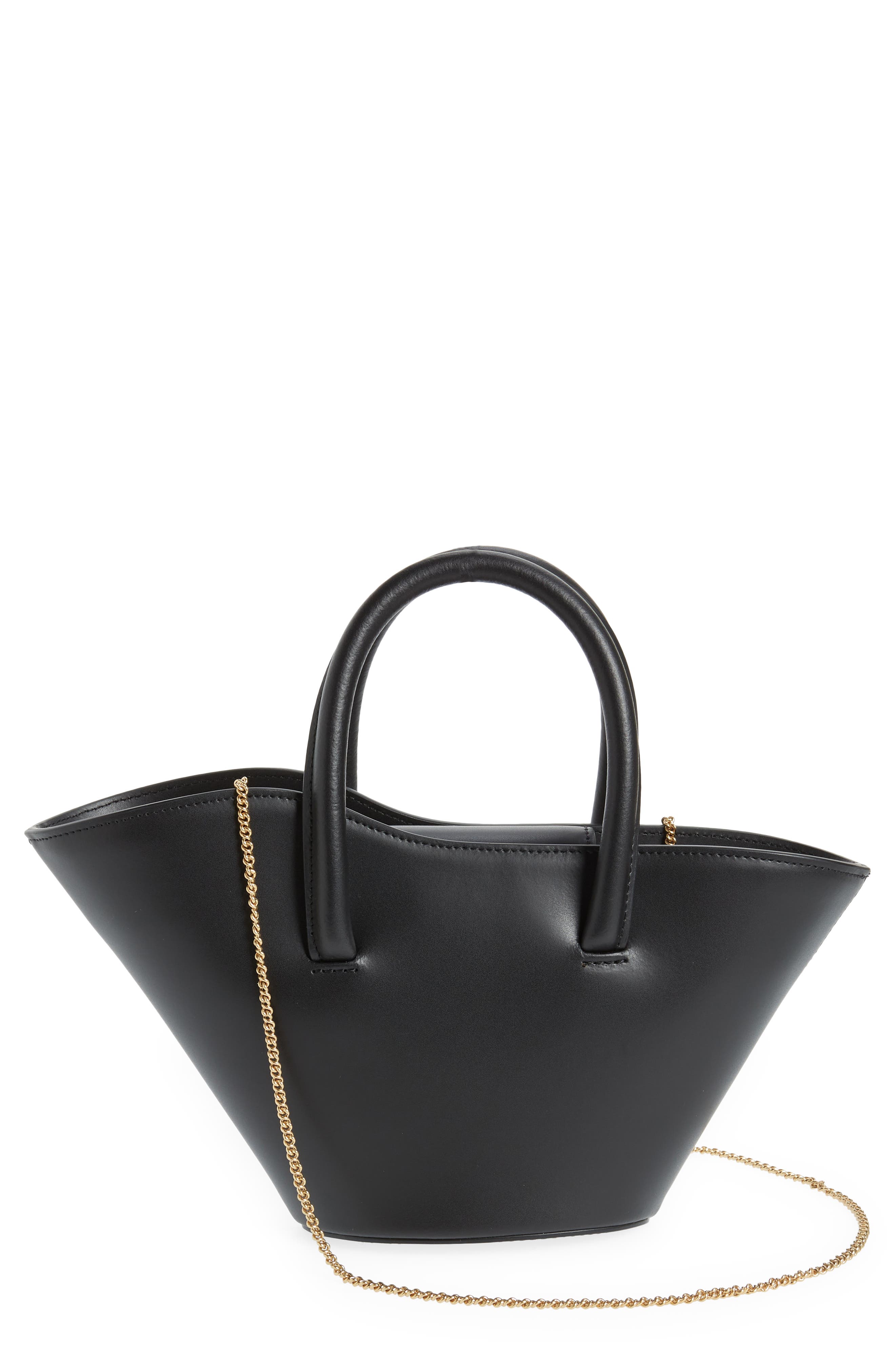 Little Liffner Small Tulip Leather Shoulder Bag, Main, color, 