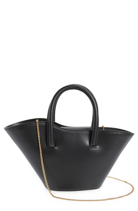 Small Tulip Leather Shoulder Bag