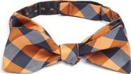 CLIFTON WILSON Plaid Silk Bow Tie