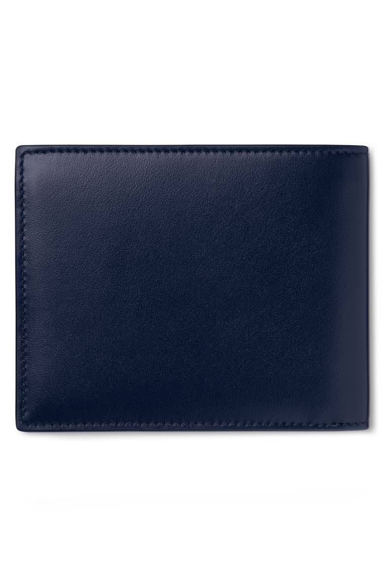 Meisterstück Leather Bifold Wallet, Alternate, color, INK BLUE