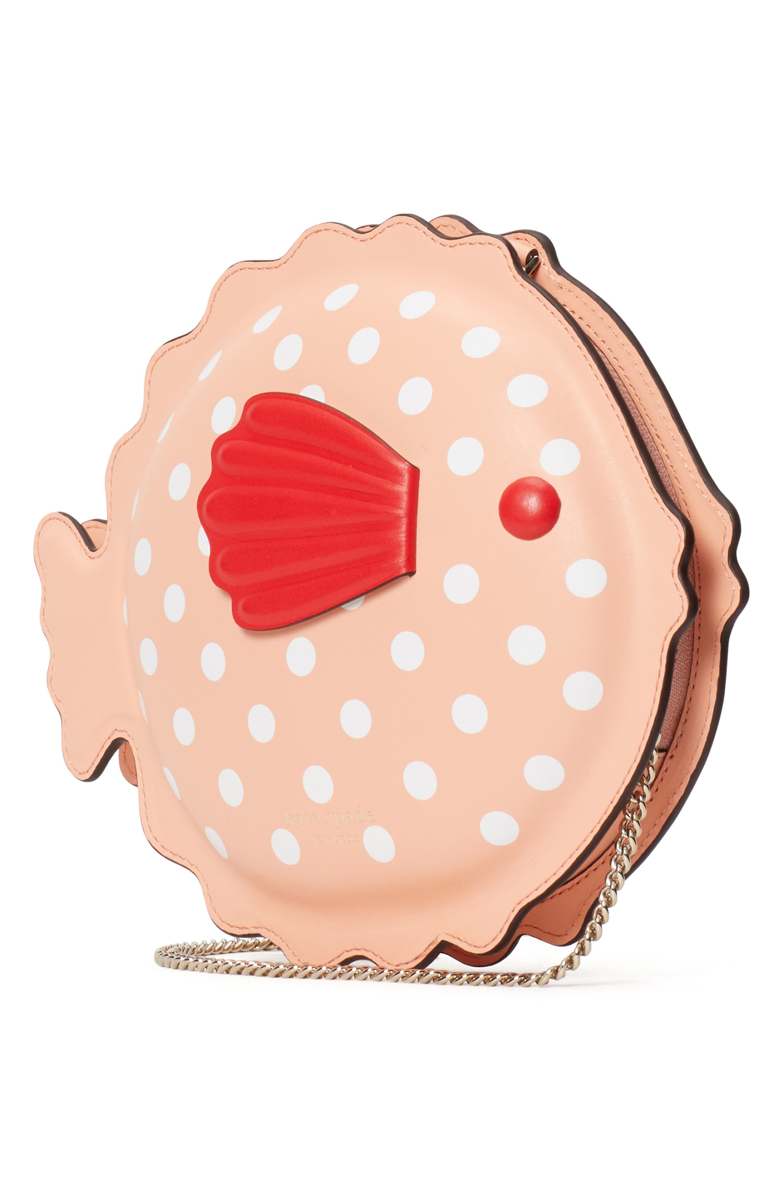 Kate Spade New York puffy pufferfish crossbody bag, Alternate, color, 