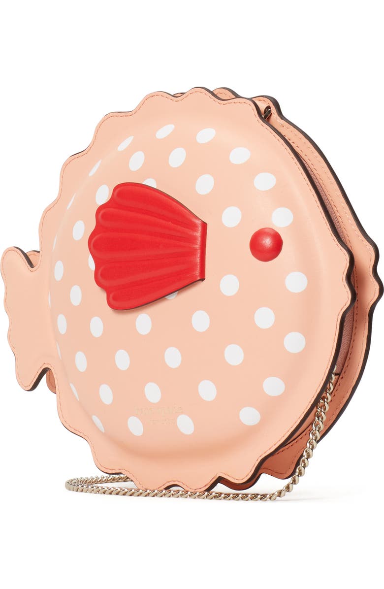 Kate Spade New York puffy pufferfish crossbody bag, Alternate, color,