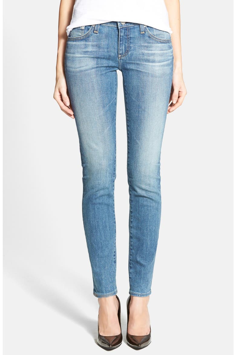 Jeans 'The Stilt' Cigarette Leg Stretch Jeans, Main, color, 14 YR SAND