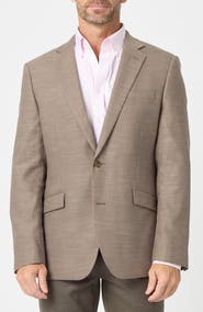 SAVILE ROW CO Herringbone Slim Fit Sport Coat