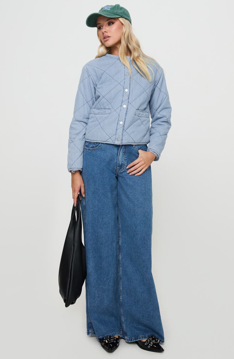 Princess Polly Premonitions Quilted Jacket, Alternate, color,