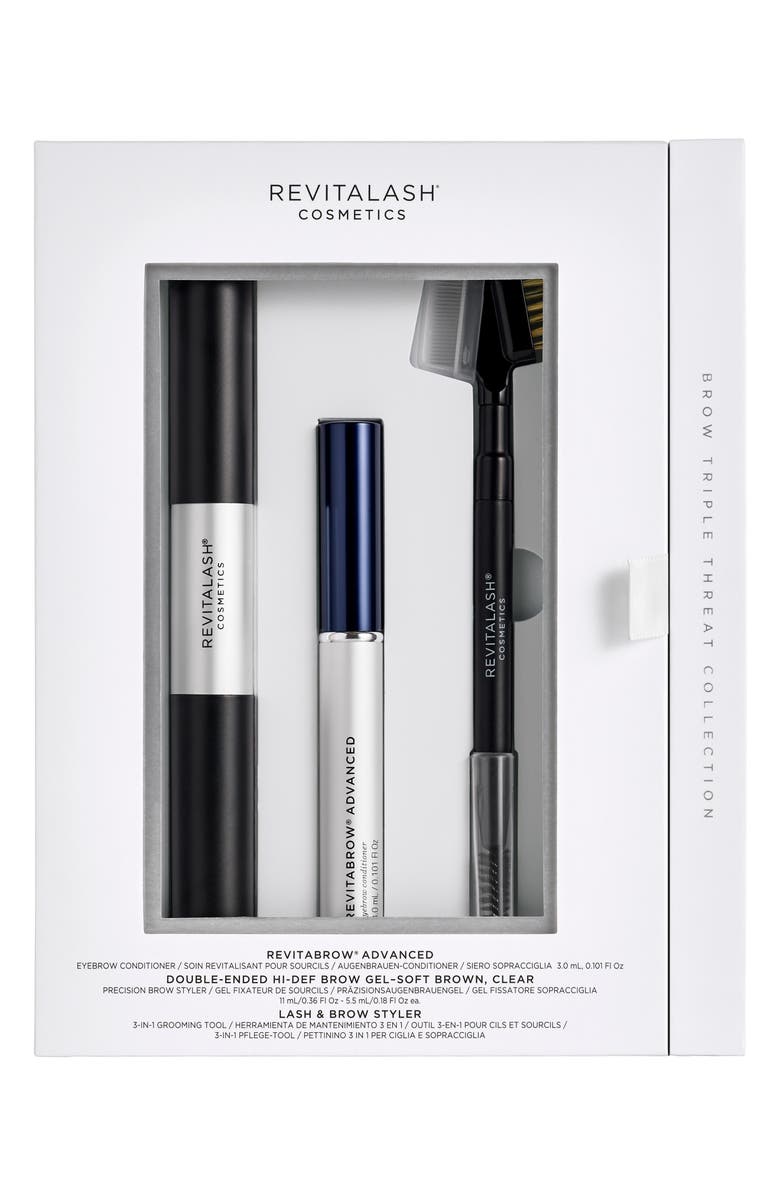 RevitaLash<sup>®</sup> Cosmetics Brow Triple Threat Collection Gift Set $184 Value, Alternate, color, 
