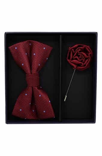 Dot Bow Tie & Lapel Pin Set