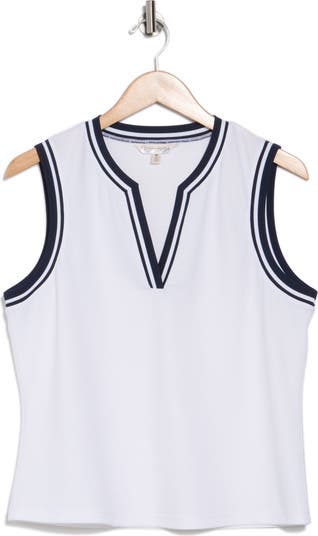 Sport Tech Split Neck Tank