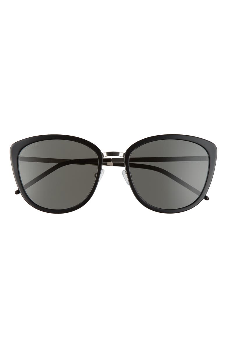 Saint Laurent 56mm Round Sunglasses, Main, color, 