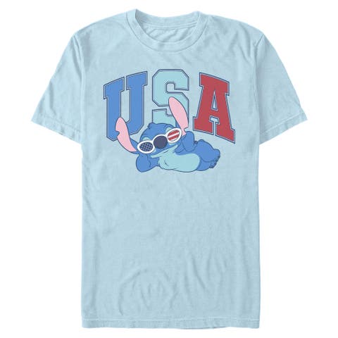 Men's Lilo & Stitch American Experiment 626  Graphic T-Shirt