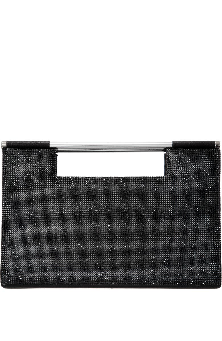 Nina Crystal Embellished Top Handle Bag, Main, color,