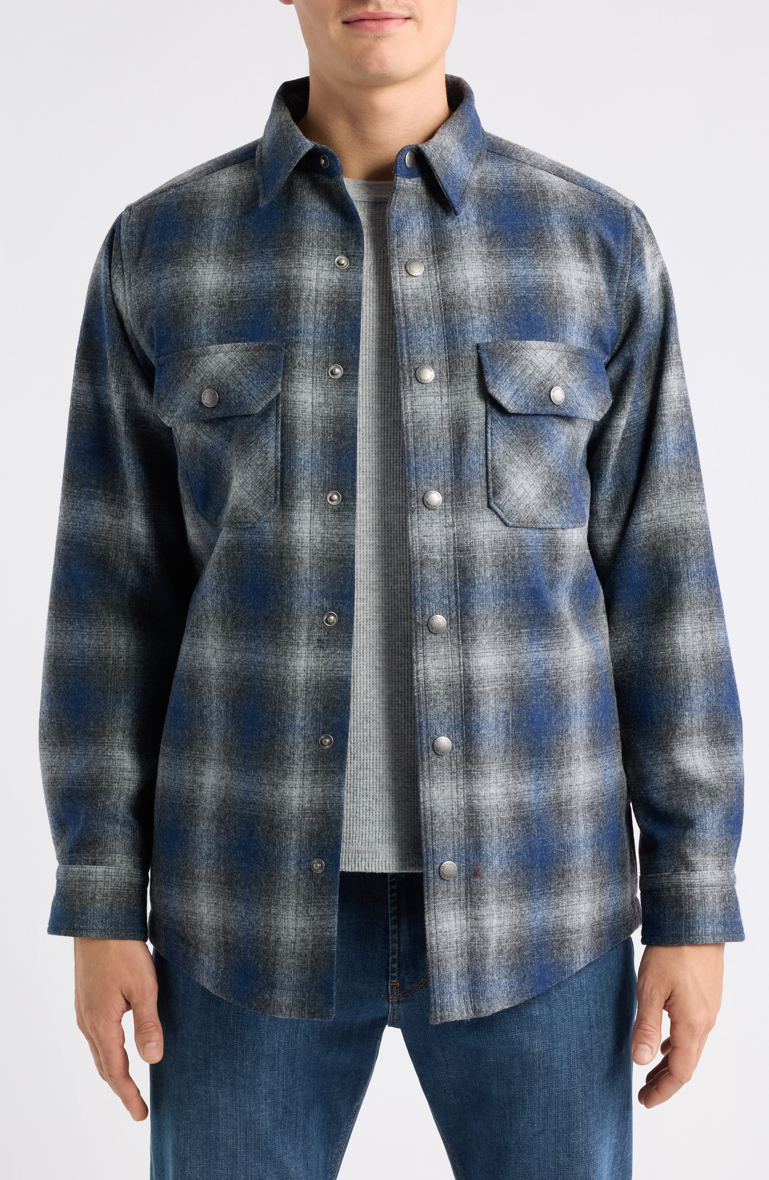 selected CHARCOAL/ NAVY OMBRE