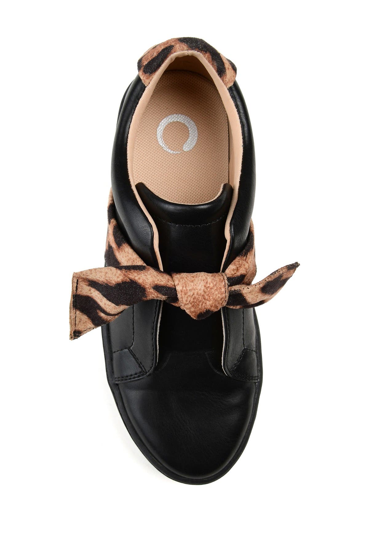 Journee Collection Abrina Sneaker, Alternate, color, Black