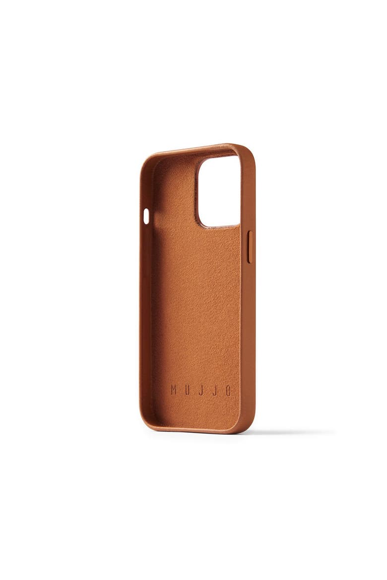 Full Leather Wallet Case for iPhone 14 Pro, Alternate, color, Light Tan