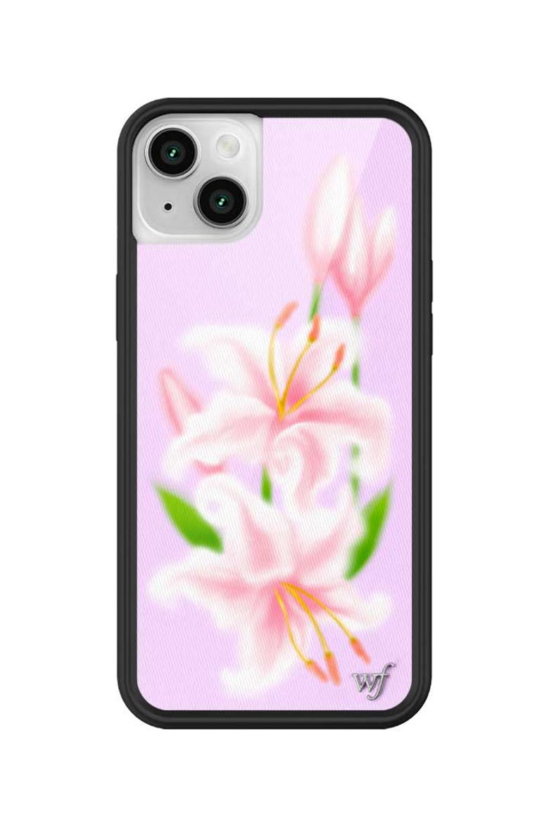 Sweet Lily iPhone Case, Alternate, color, Purple
