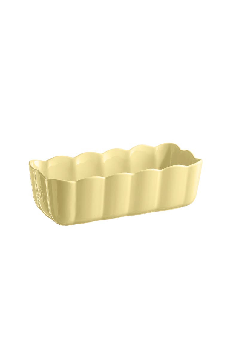 Emile Henry Madeleine Ceramic Loaf Pan, Main, color, Vanilla