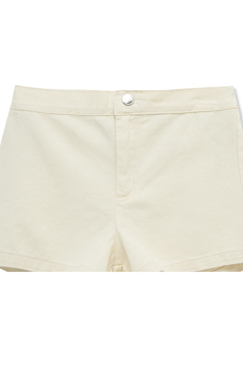 Truce Kids' Lace-Up Tank & Shorts Set, Alternate, color, Off-White