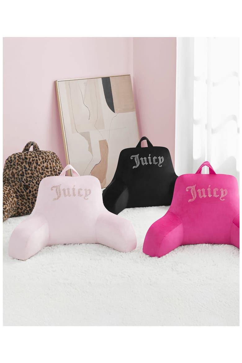 Backrest Pillow, Alternate, color, HOT PINK