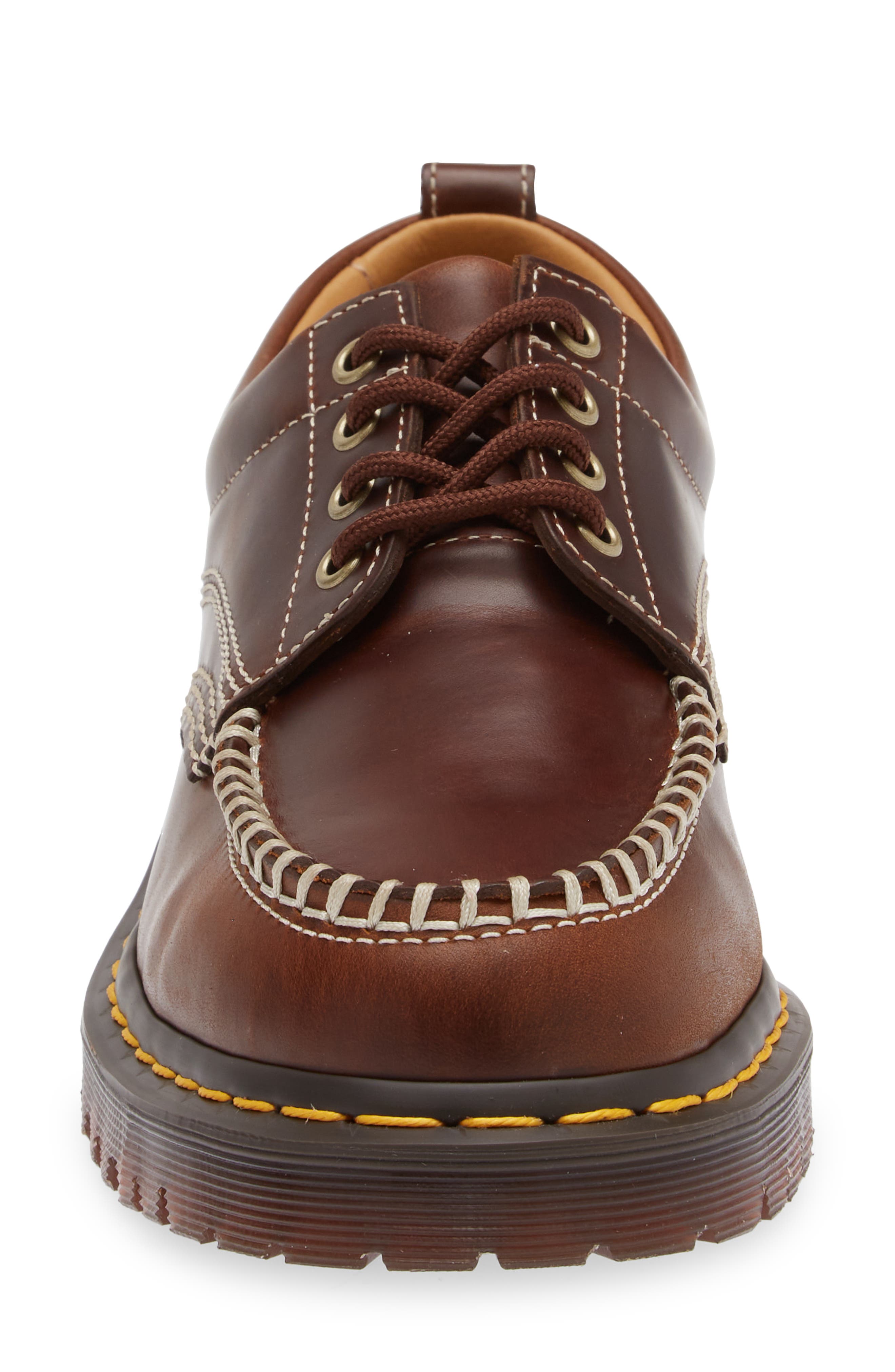 Dr. Martens Lowell Water Resistant Derby, Alternate, color, Butterscotch Orleans