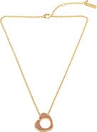 Kurt Geiger London Pavé Heart Pendant Necklace