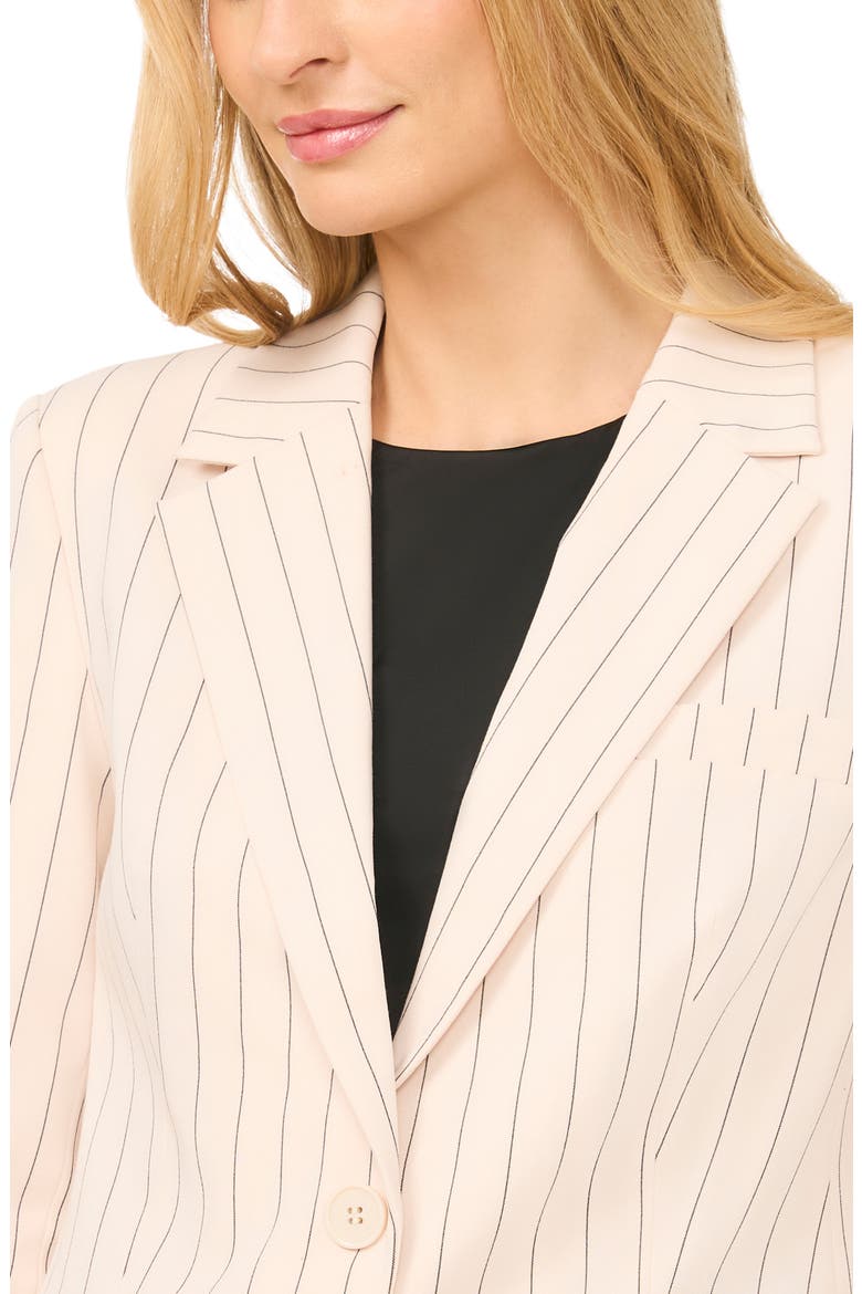 Pinstripe Blazer, Alternate, color, BIRCH