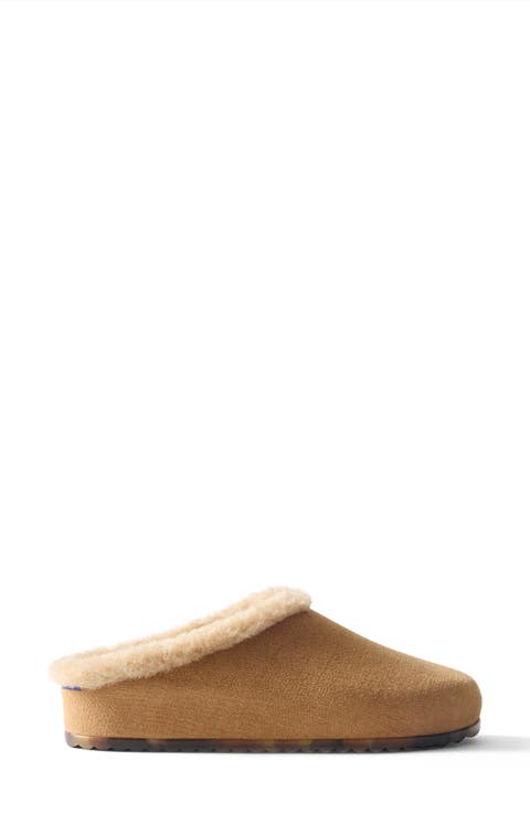 The Revelvet Après Faux Fur Lined Clog