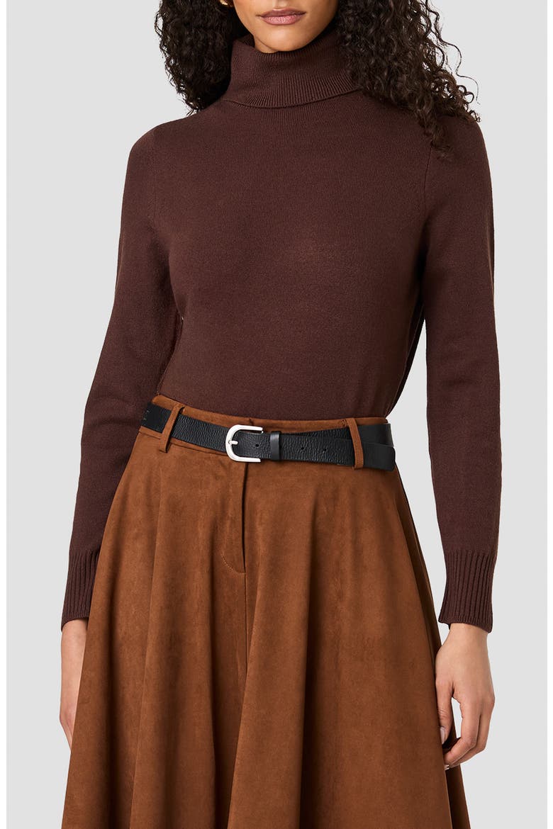 Babysoft Turtleneck Sweater, Main, color, COCOA BROWN