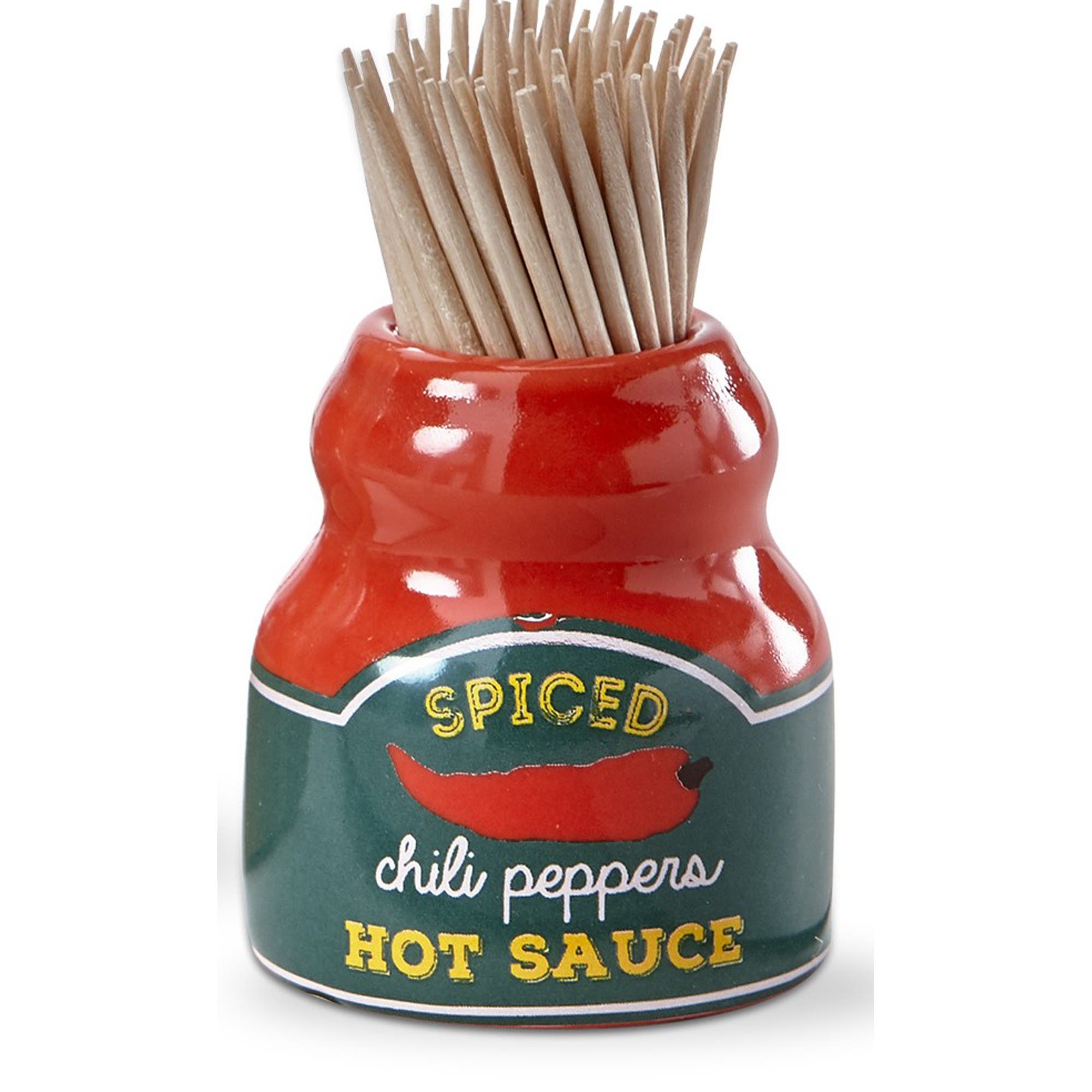 tag Handmade Stoneware Hot Sauce Toothpick Holder Set | Nordstrom