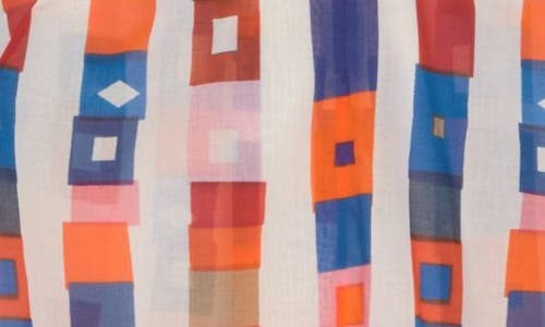 AKRIS AKRIS PRINTED ZIP BLOUSE