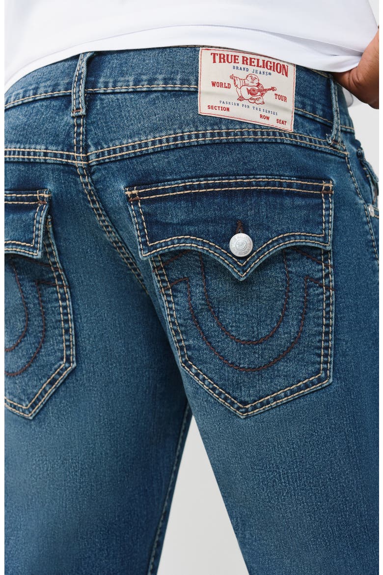 Geno Big T Flap Pocket Slim Fit Jeans, Alternate, color, MEDIUM BLUE COMET