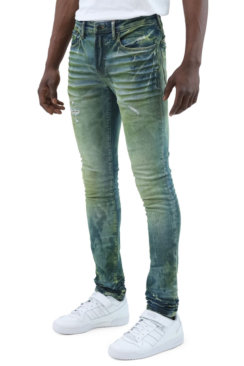 Direction Skinny Jeans, Alternate, color, INDIGO