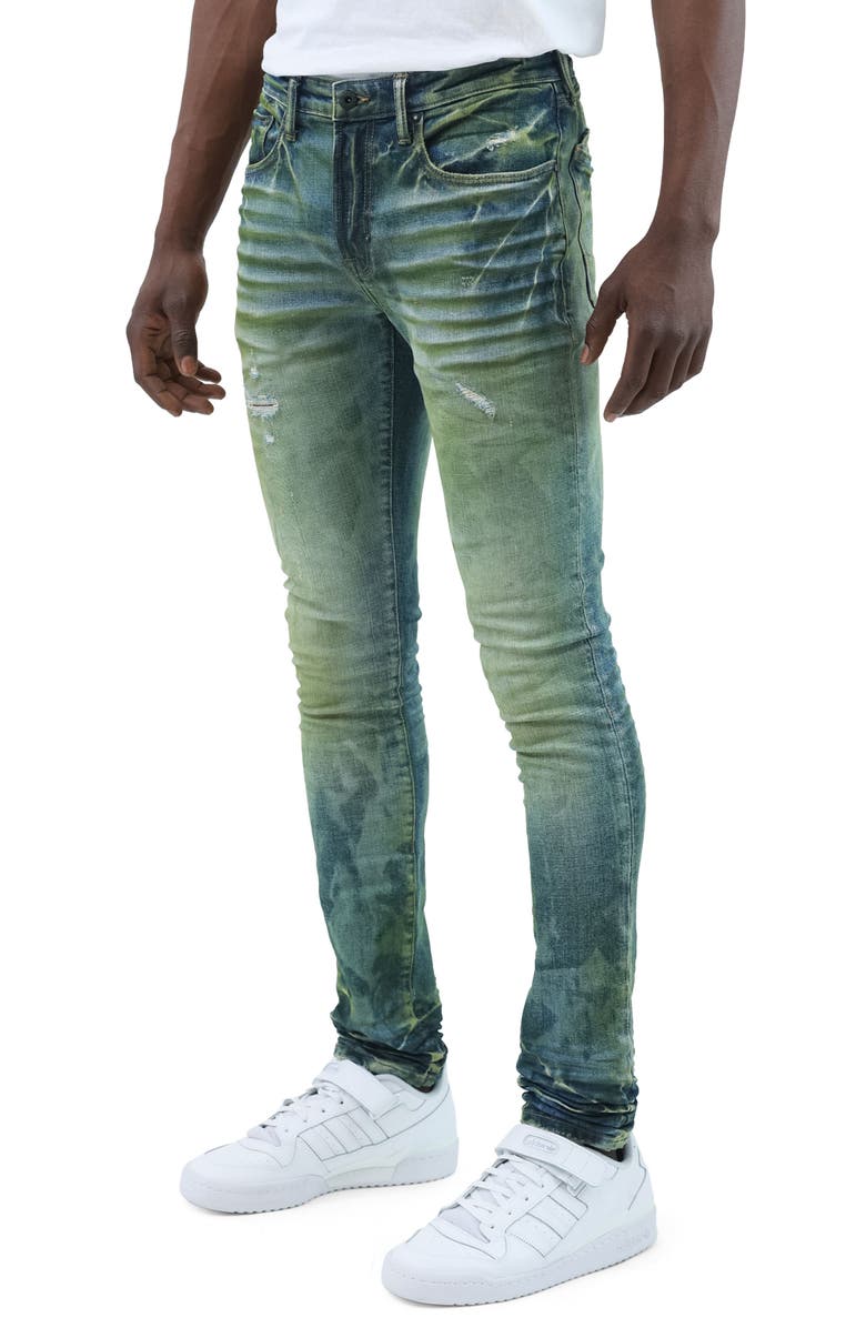 PRPS Direction Skinny Jeans, Alternate, color, Indigo