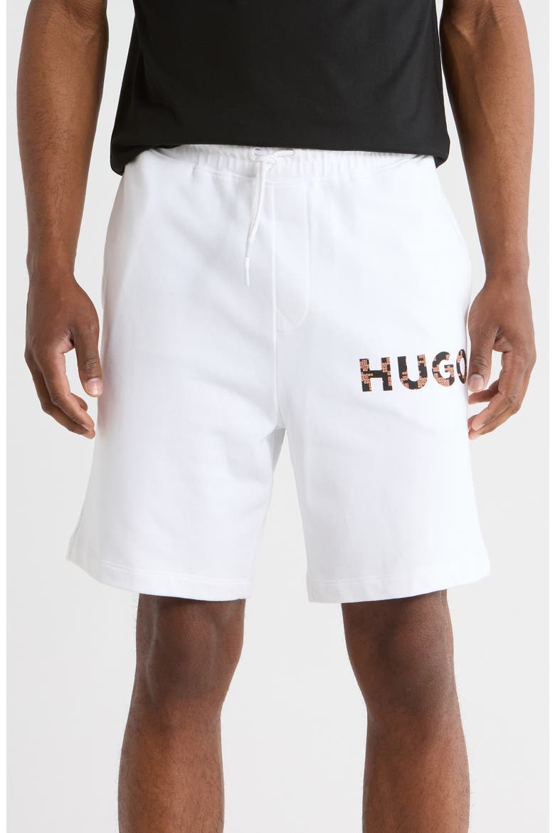 Djortuno Cotton Shorts, Main, color, WHITE
