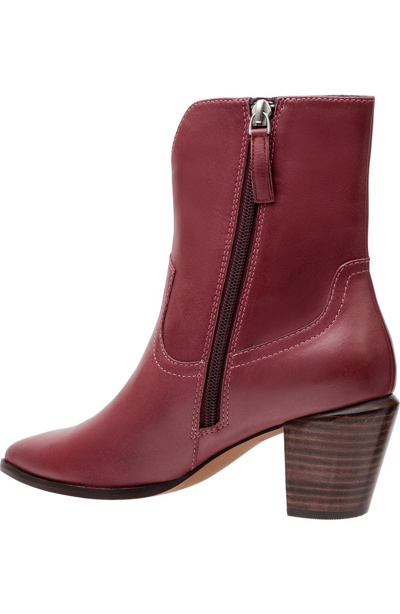 Linea Paolo Wonder Bootie, Alternate, color, Burgundy
