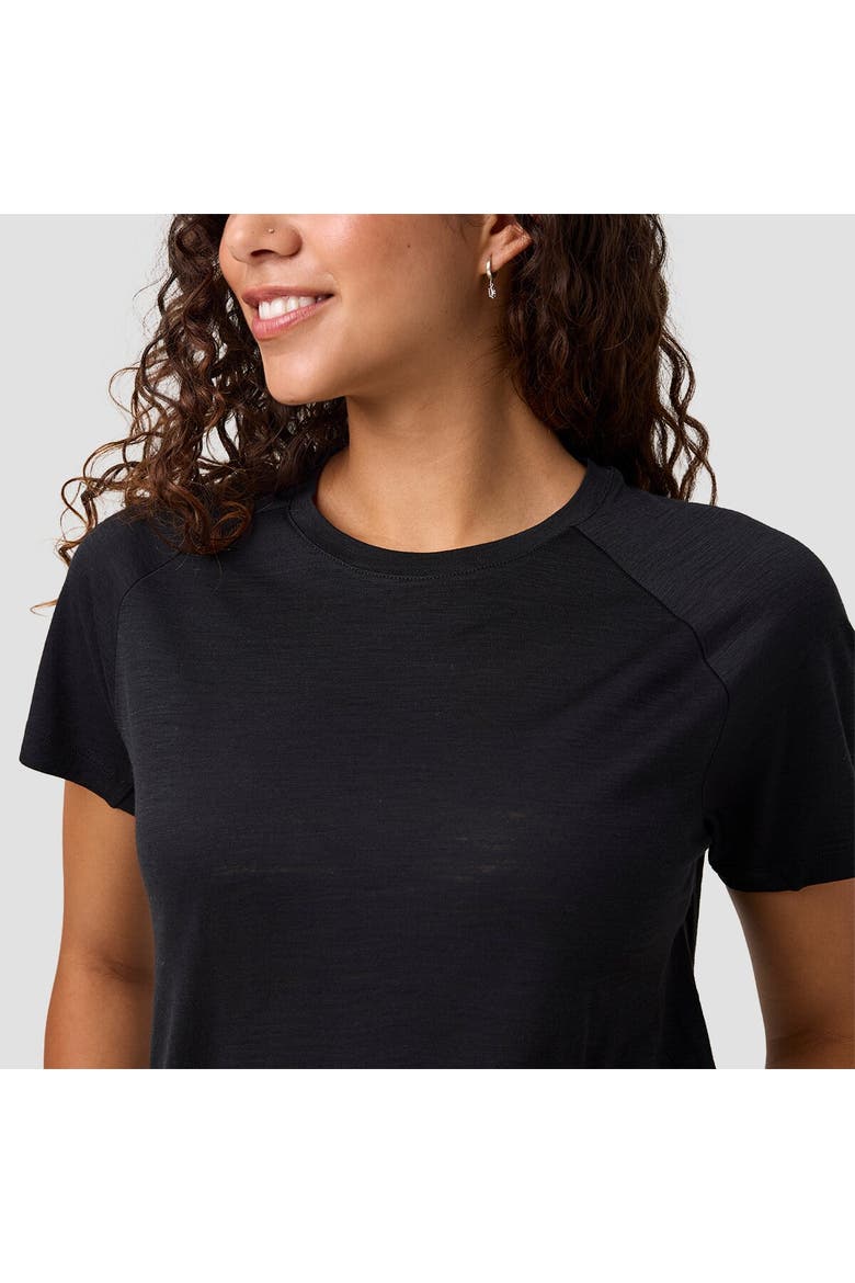 Wasatch Adventure Rws Merino Lt-Wt Tech Tee - Women's, Alternate, color, Black