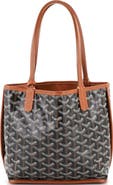 Pre-Owned Goyard Anjou Reversible Tote Coated Canvas Mini