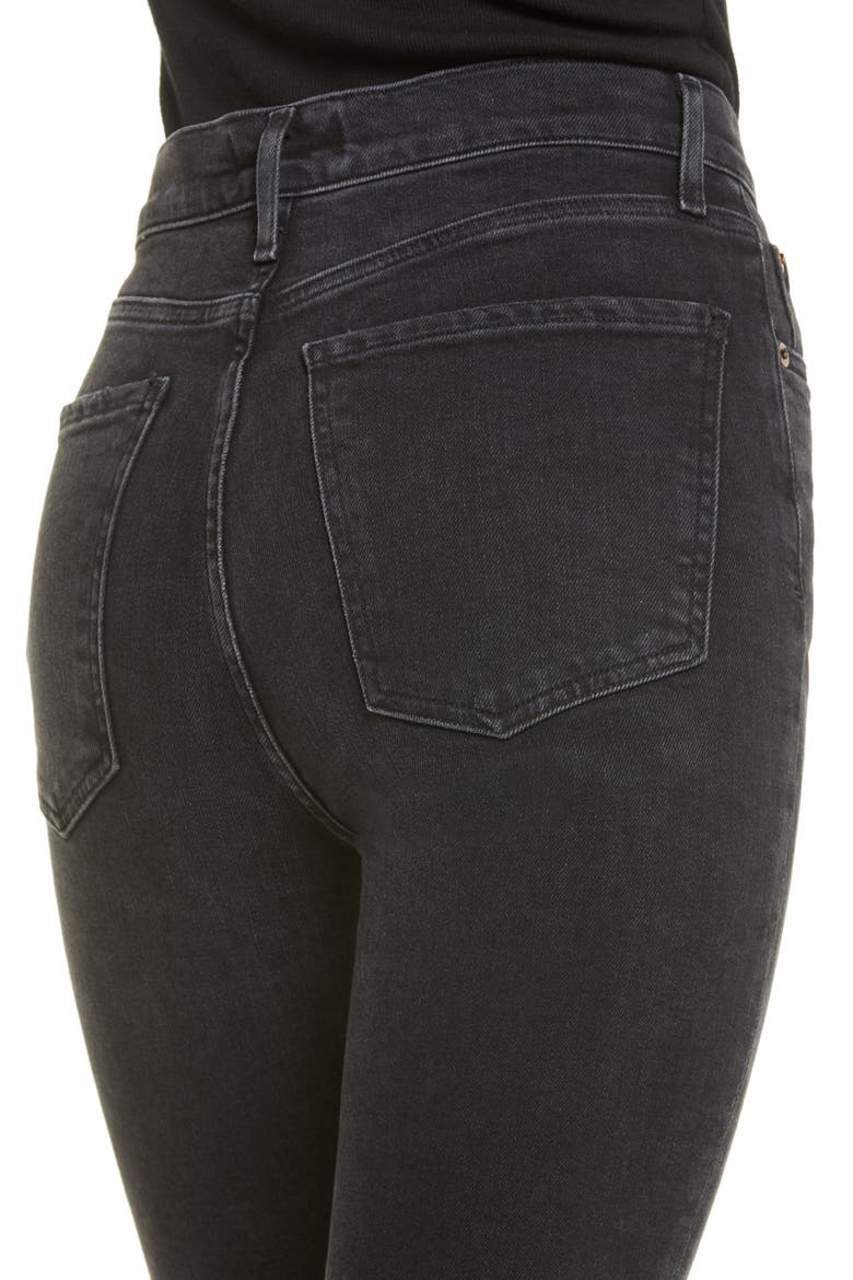 Nico Distressed High Waist Skinny Ankle Jeans, Alternate, color, CASSETTE