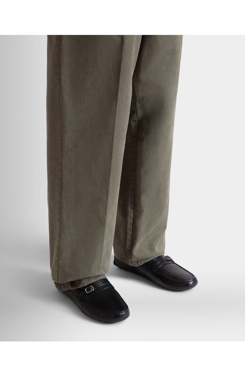 Bally Driver in Buffalo Leather, Alternate, color,