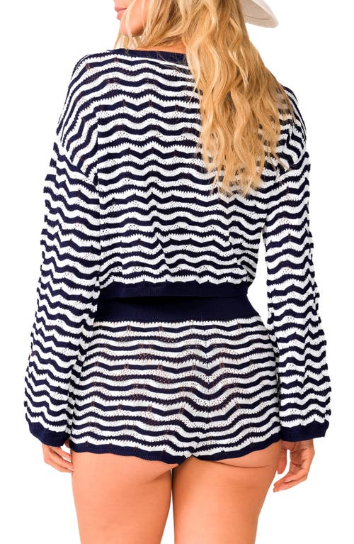 Pq Swim Palmer Crop Cover-up Sweater
