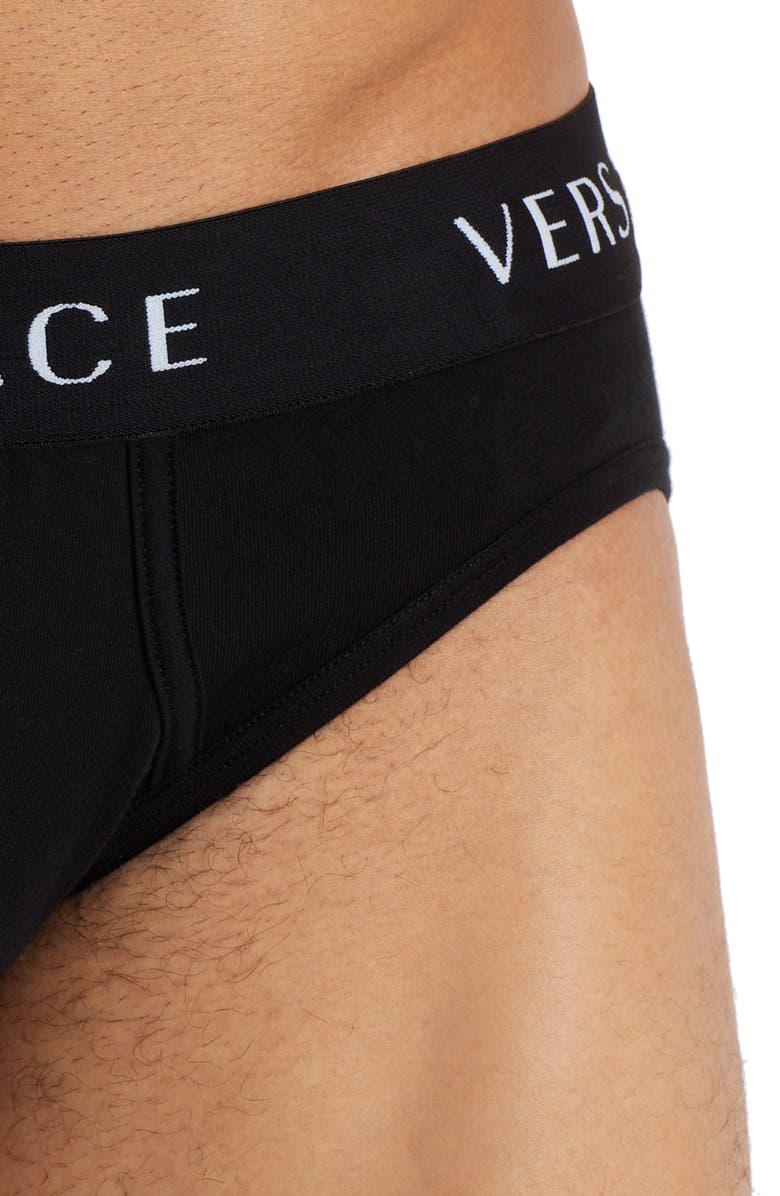 Versace Logo Briefs, Alternate, color,