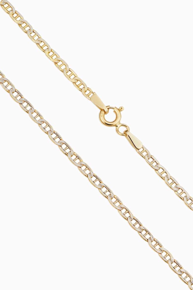 14K Yellow Gold Mystic Mariner Pavé Choker, Alternate, color, Yellow Gold