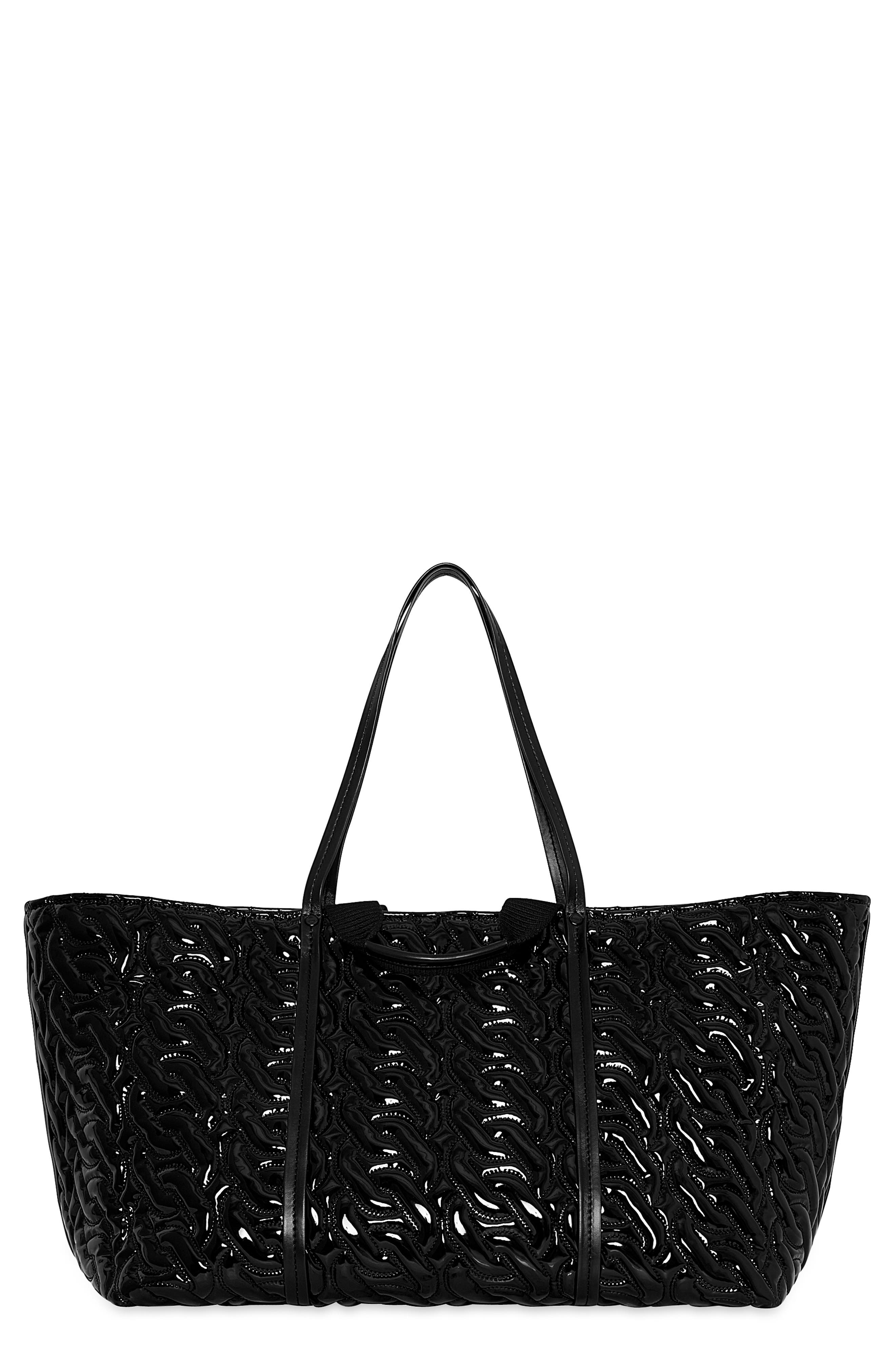 Rebecca Minkoff Voyeur Embossed Leather Tote, Main, color, 