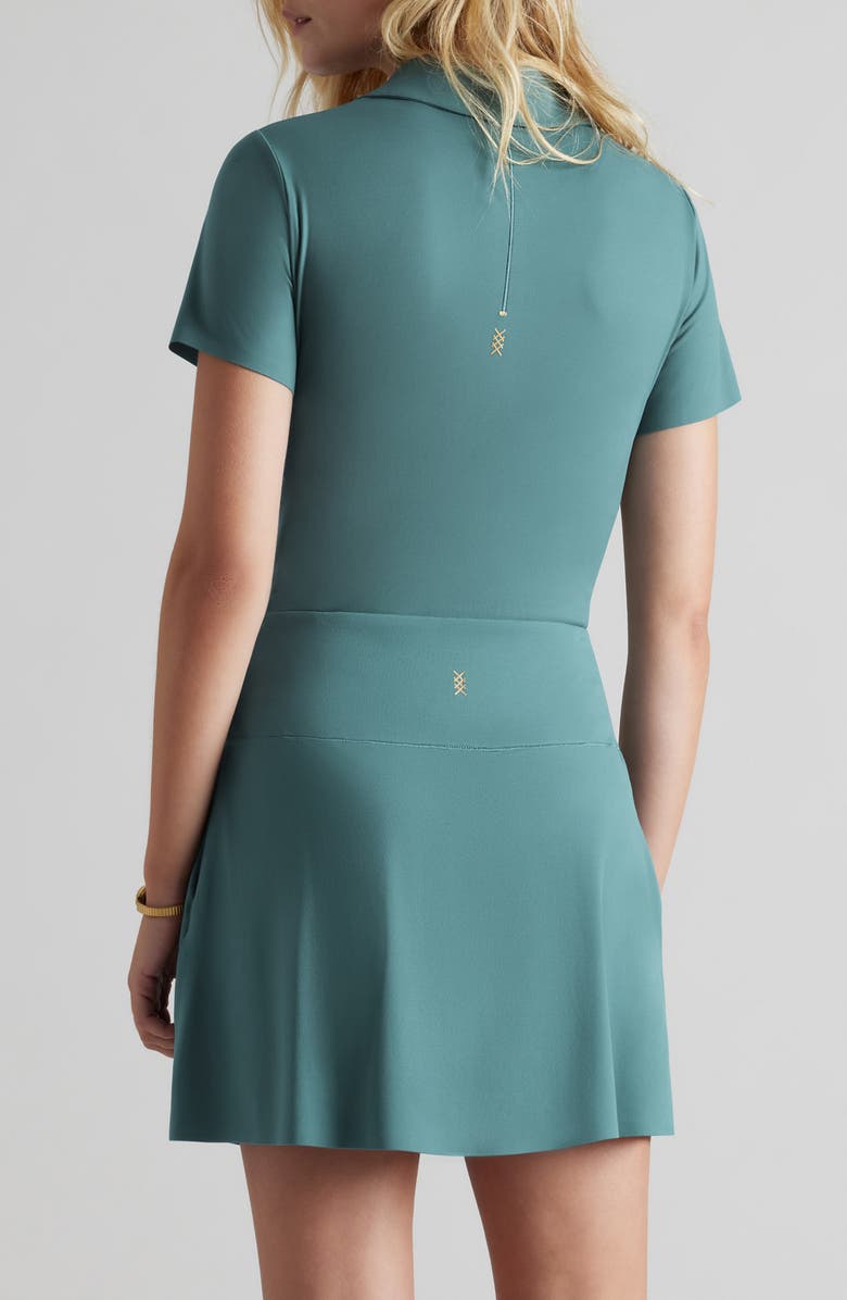 Rhone Course to Court Performance Polo, Alternate, color, Green Sea