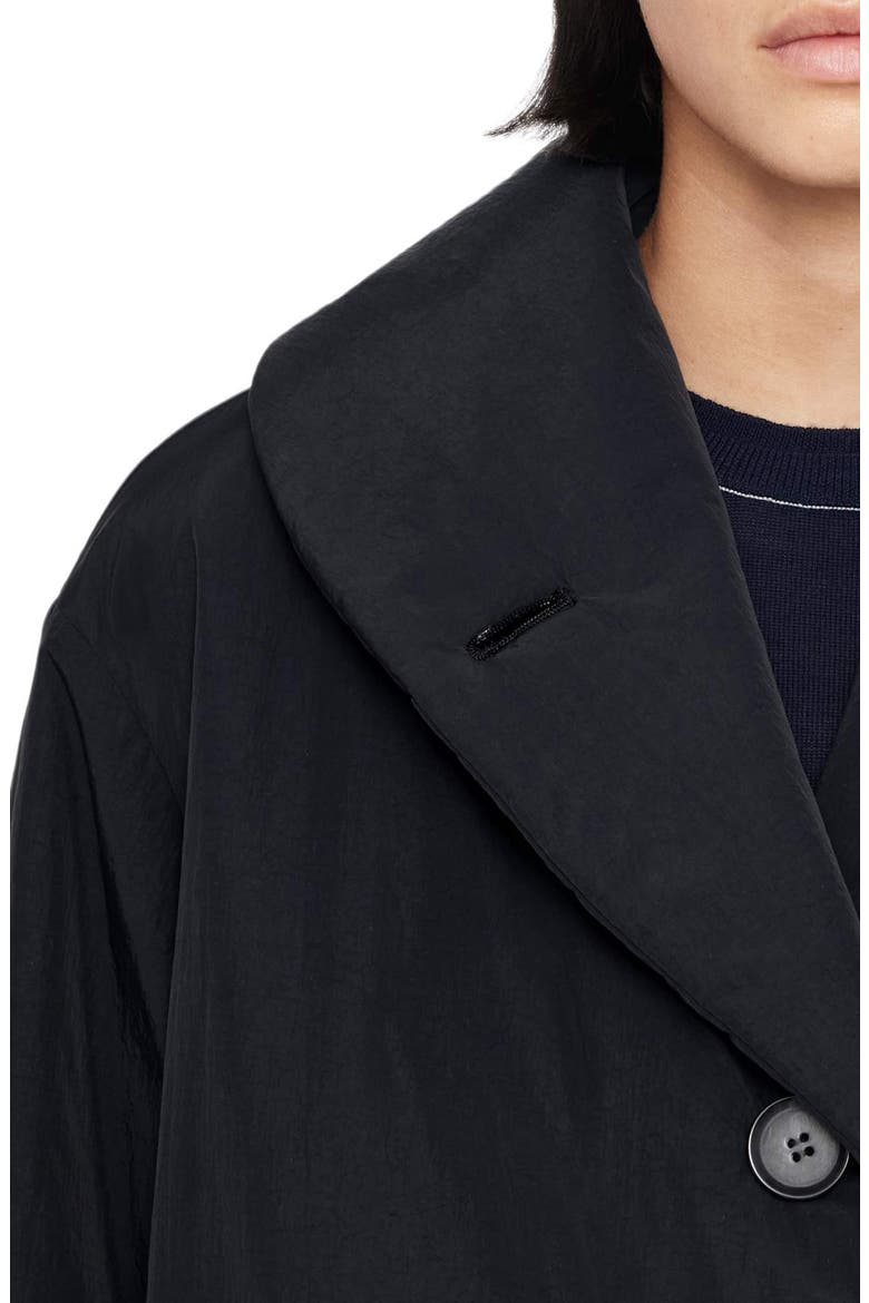 Darcie Puffer Jacket, Alternate, color, WASHED BLACK