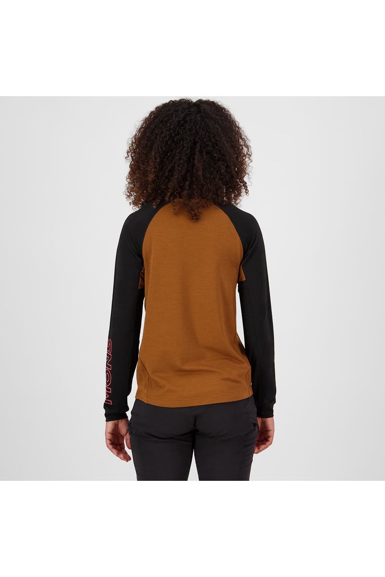 Tarn Merino Long-Sleeve Bike Jersey - Women's, Alternate, color, Caramel/Black