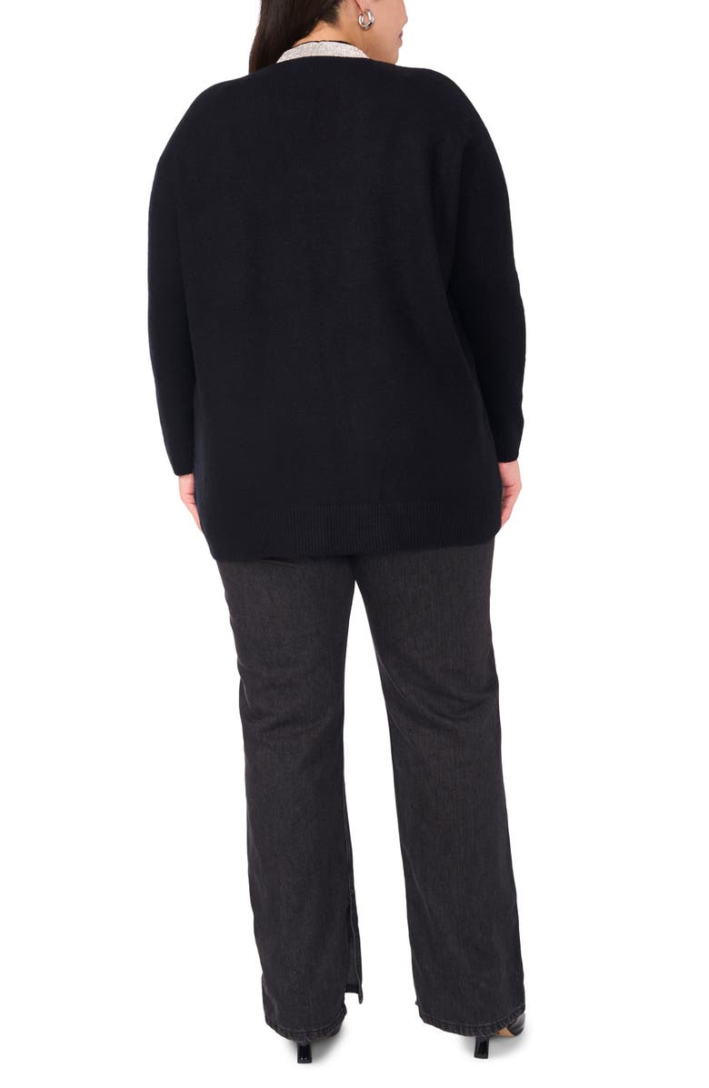 Vince Camuto Embellished Open Front Cardigan, Alternate, color,