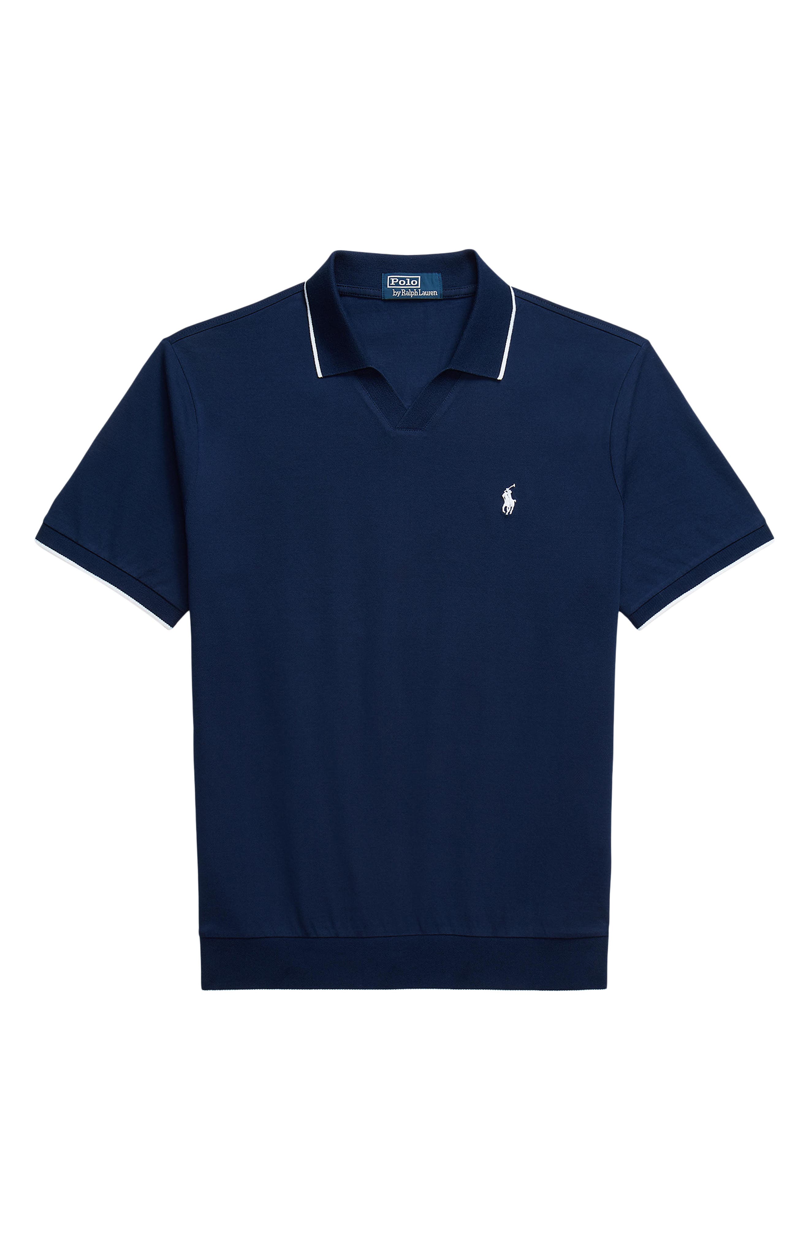 トップス Ralph Lauren Polo Jacquard Mesh Polo Shirt (Men) | Nordstrom